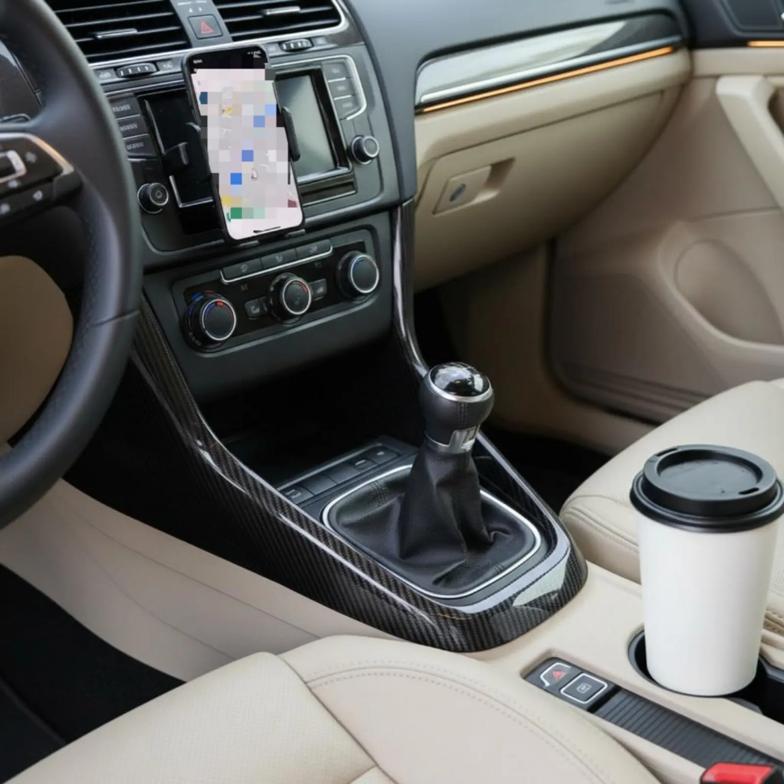 

Gear Selector Base Surround Direct Replacement Gear Gear Frame Cover Vehicle Center Console Decoration Non-Destructive