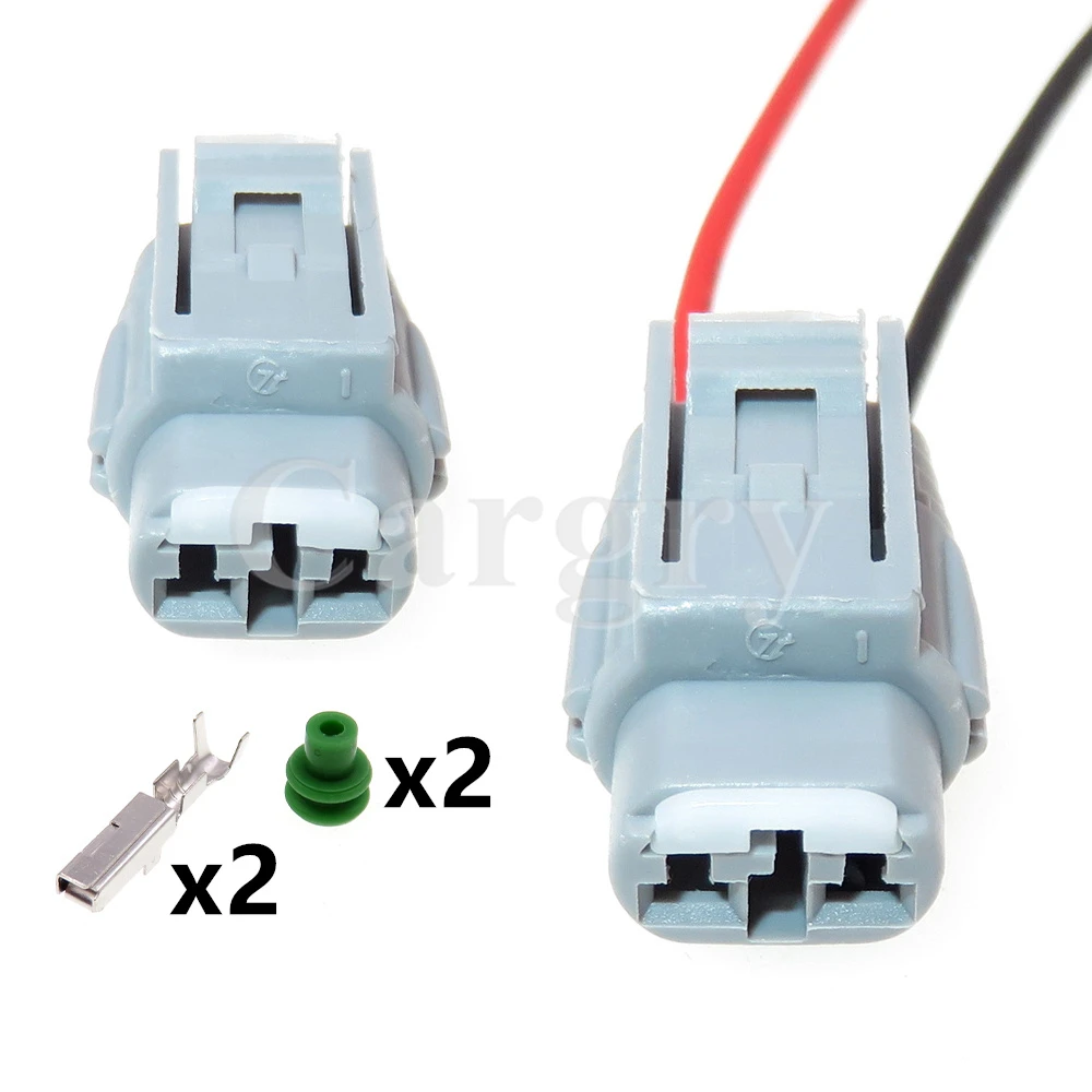 1 Set 2P AC Assembly Auto Wire Connector Car Waterproof Wiring Terminal Socket Auto Parts