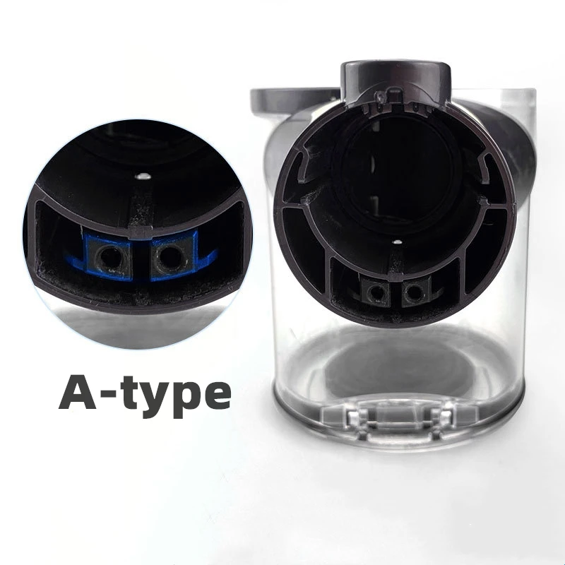 กล่องดักฝุ่นเครื่องดูดฝุ่นสำหรับ Dyson V6ถังประกอบ/ถ้วยสิ่งสกปรกชิ้นส่วนเครื่องดูดฝุ่นอุปกรณ์อะไหล่ทดแทน