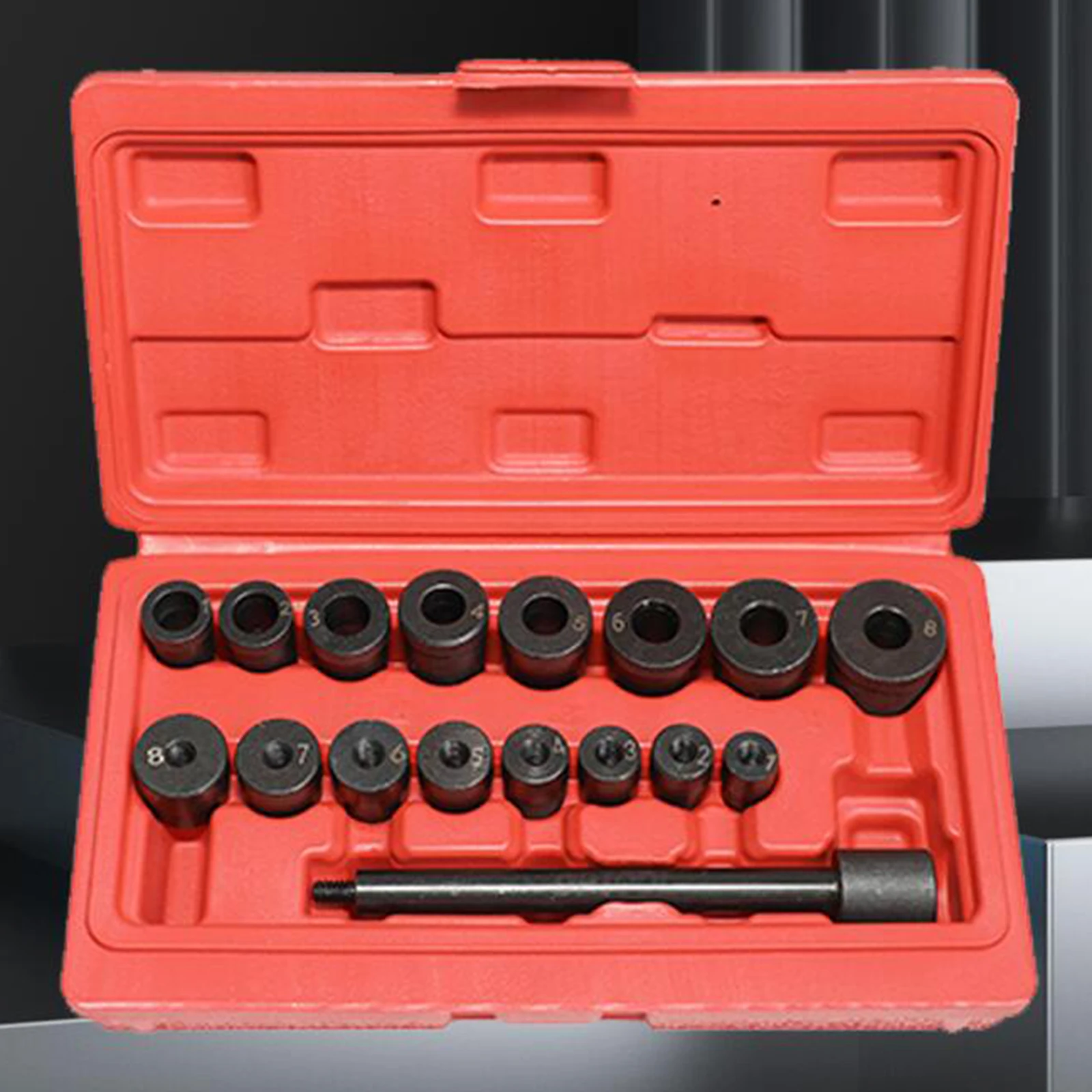 17 Clutch Tools Automotive Clutch Hole Installation Corrector Clutch Aligning Kit Repair Clutch Drive Plate Aligning Tool