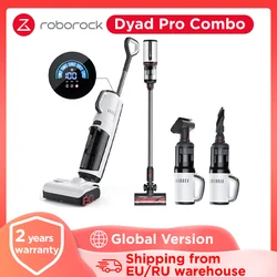 Roborock Dyad PRO Combo/ Flexi Pro пылесос для сухой и влажной уборки, 17000 Па Всасывание Самоочистка и самосушка App Control