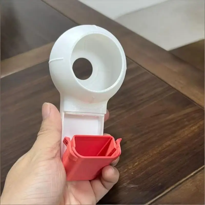 1 Stück rotierender Düsenbohrer-Staubfänger, effiziente Staubsammelbox für das Bohren von Wandlöchern, geeignet für Schreinerarbeiten. – Detail 6