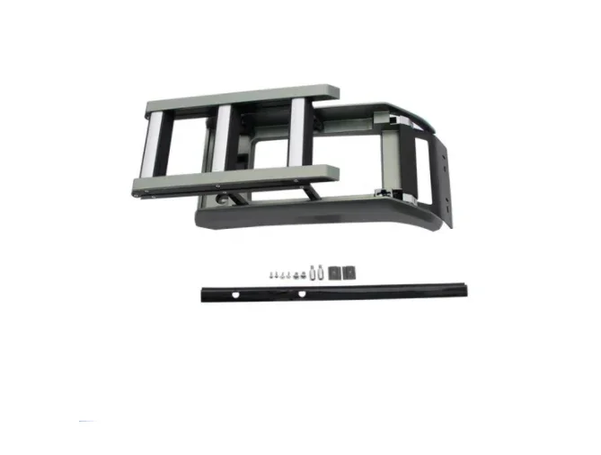 Car Telescopic Side Ladder For Land Rover 2020 2021 2022 De-fender 90 110 Folding Roof Laddercustom