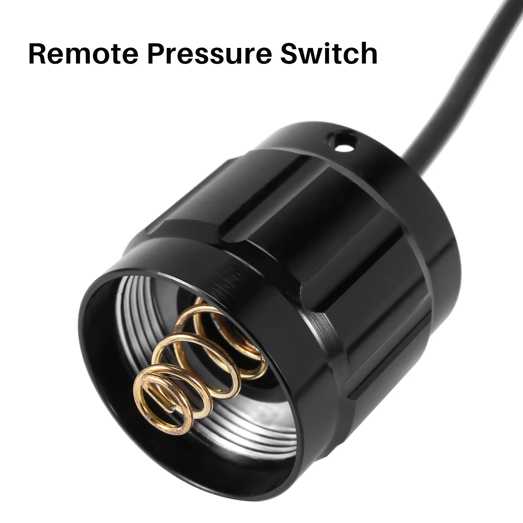(AIMA) Cable Switch Remote Switch Push Button for 501B LED Headlamp Flashlight Lamp
