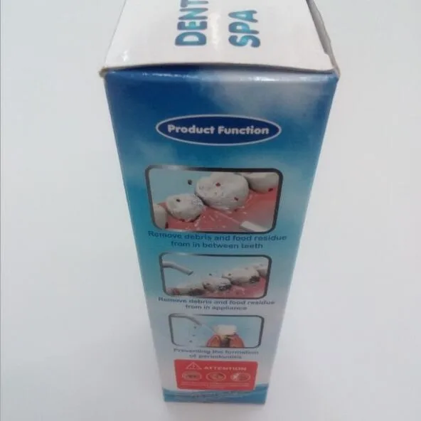 Manual Pressurized Water Flosser Portable Oral Irrigator for Home Use Teeth Cleaning Care