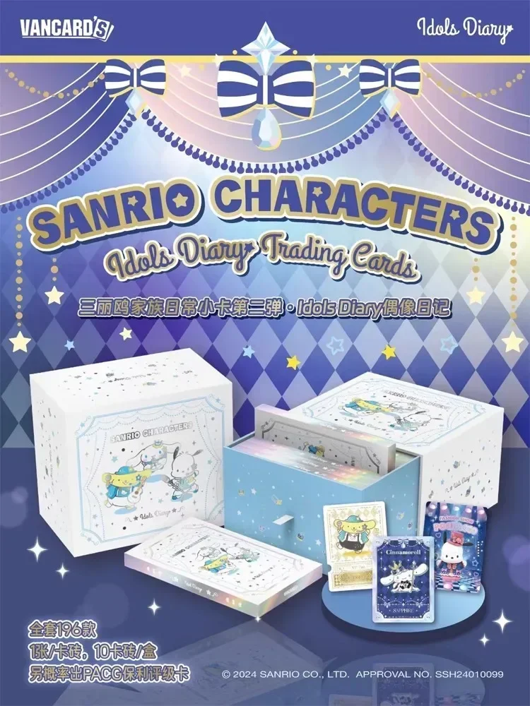 Vancardel\'s VOL.2 Sanrio Cards idoli diario Anime Collection Cards Mistery Box giochi da tavolo giocattoli regali di compleanno per ragazzi e ragazze