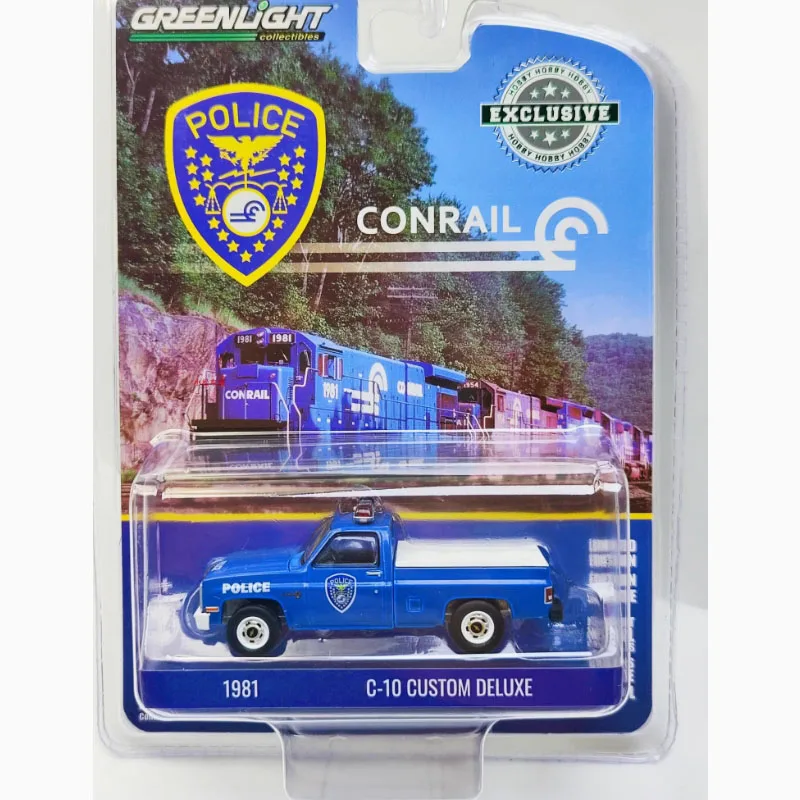 

Greenlight Diecast 1:64 1981 C-10 Alloy Simulation Car Model Static Collection Decorated Holiday Gifts Toys Souvenir Gift