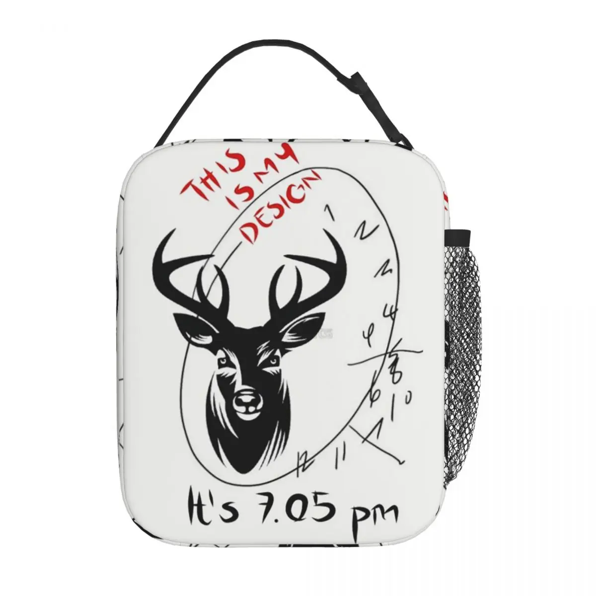 Hannibal Mads Mikkelsen Insulated Lunch Bag for Women Children Leakproof Food Boxes Thermal Lunch Box Tote