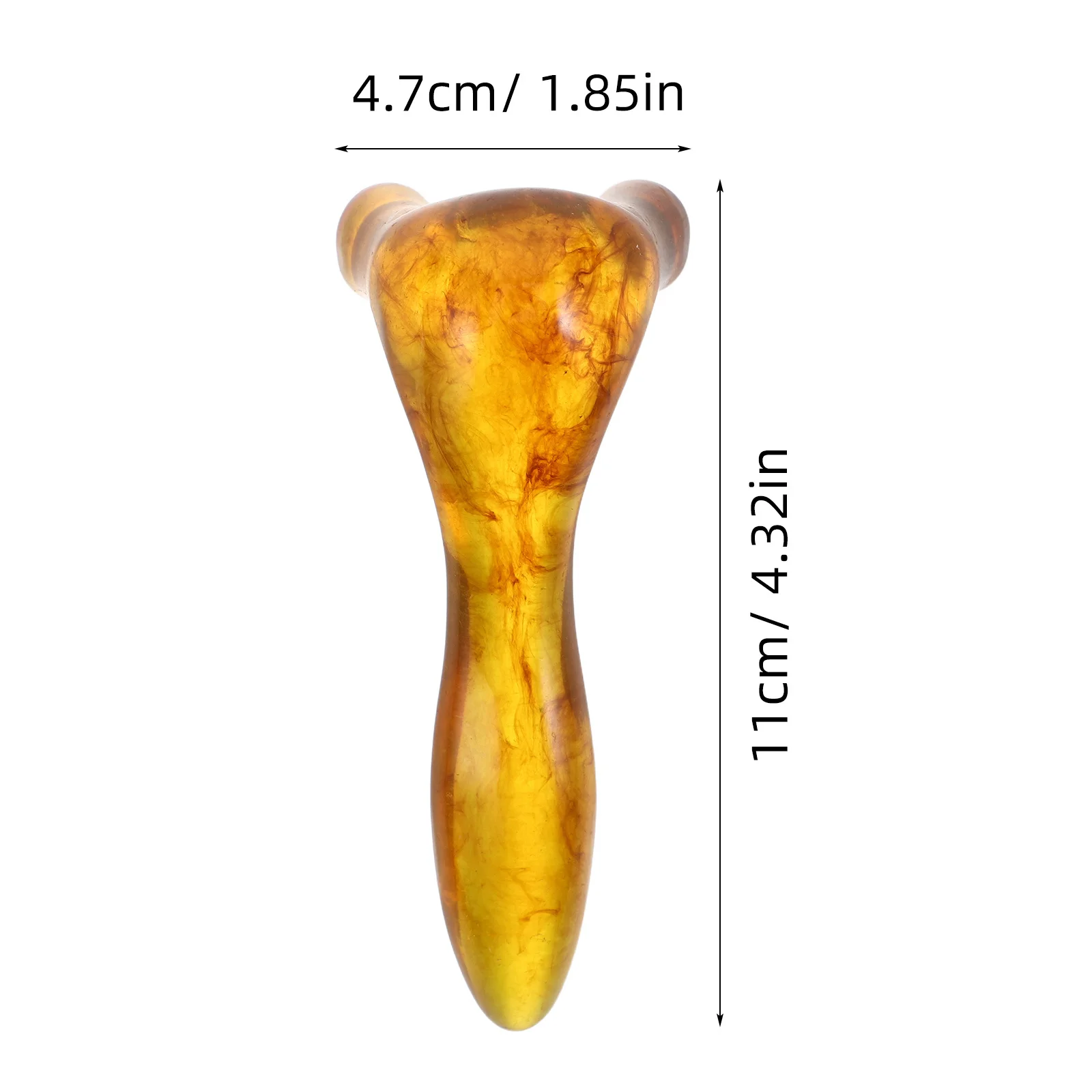 Strumento per scolpire il viso Raschietto per naso in resina per la cura della pelle e il contorno Dispositivo portatile per massaggio del viso per bellezza professionale