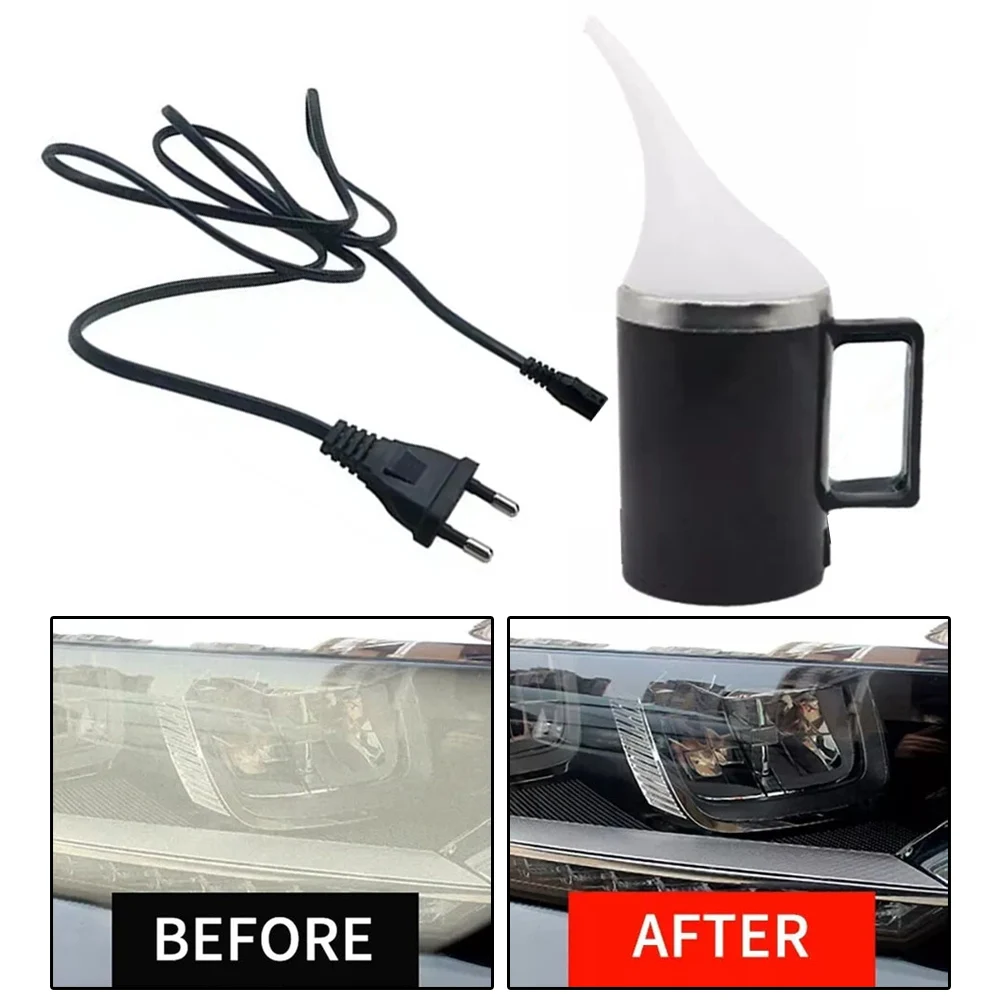 

For Cars Headlight Preparation Kit Car Headlight Polishing Repair Kit Set Atomisation Cup Headlight Polishing