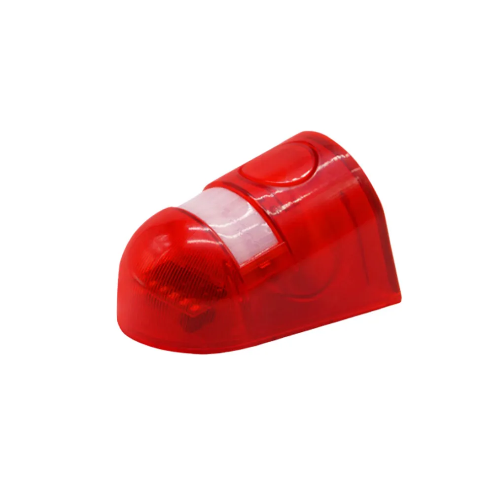 

Solar Security Light Human Infrared Induction Alarm Simulated Dummy Anti-Theft Caution Lamp LED Flashing Imitation Wireless