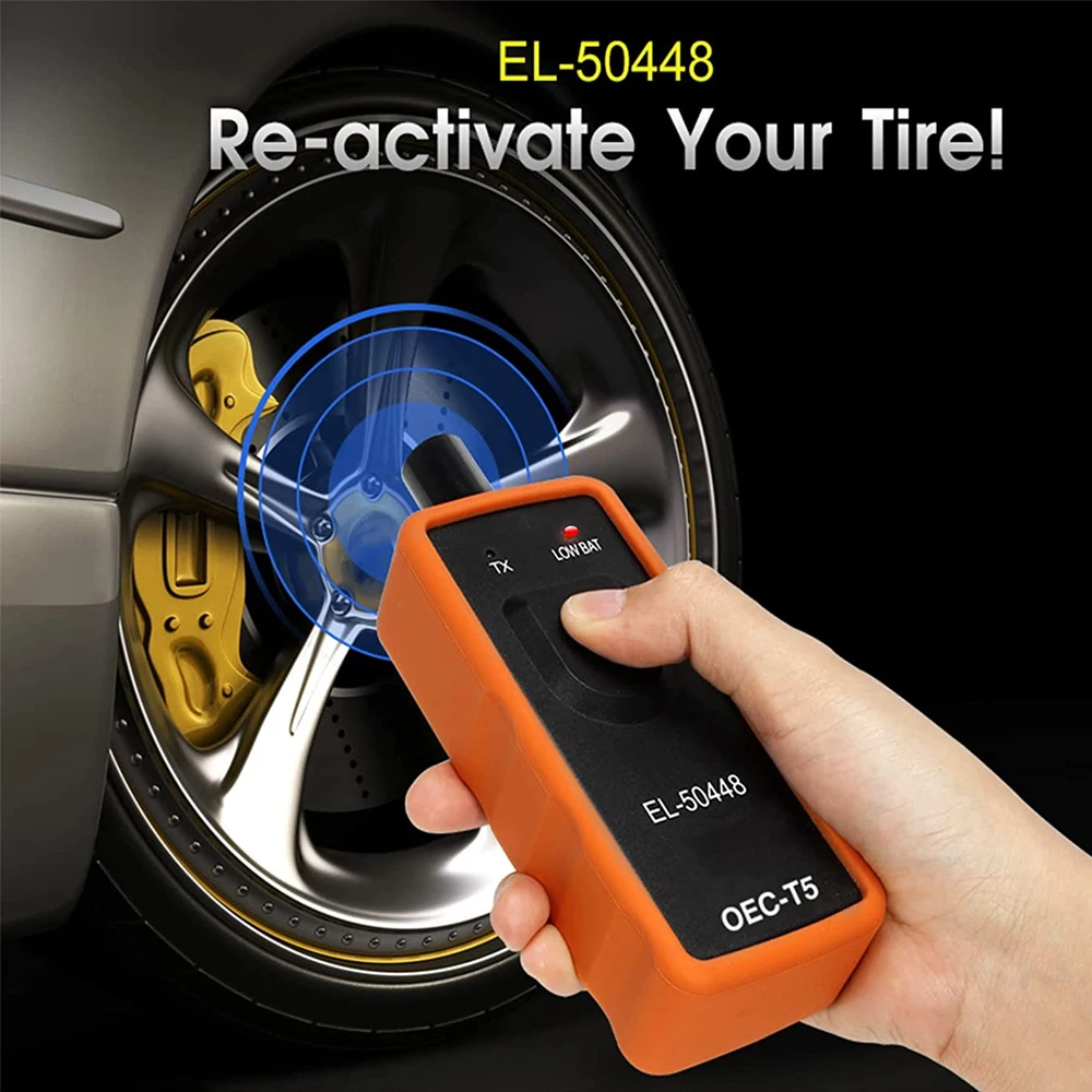 1 PCS EL-50448 TPMS OEC-T5 Tire Presure Monitor Sensor EL 50448 TPMS for G-M/Opel Reset Tool EL50448 Mechanical Tester Free Ship