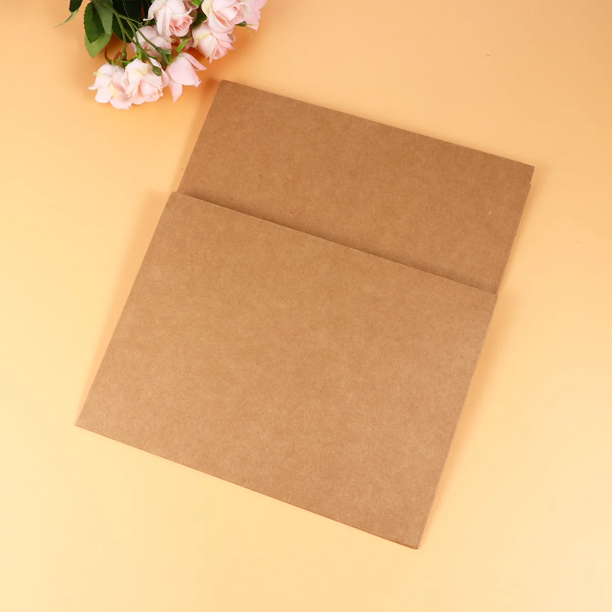 

10 шт. папок-конвертов из крафт-бумаги формата А5, горизонтальные, в ретро-стиле, цвета телячьей кожи, портативные органайзеры для офиса и школы