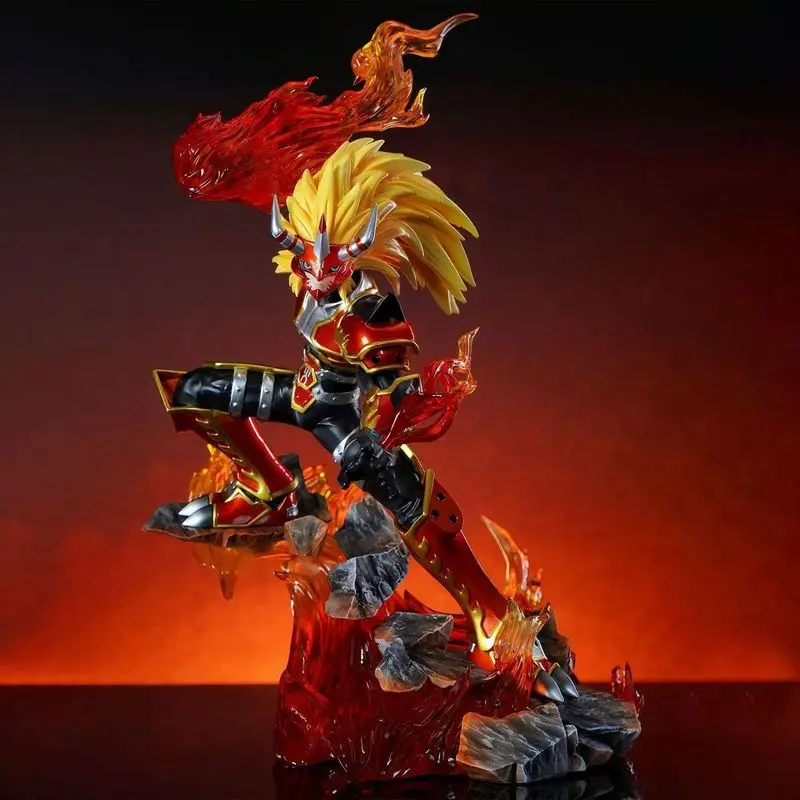 

Фигурка Digimon Agunimon Fire Warrior, аниме-модель из ПВХ, коллекционная, для украшения стола, модная игрушка, аниме-товары для взрослых