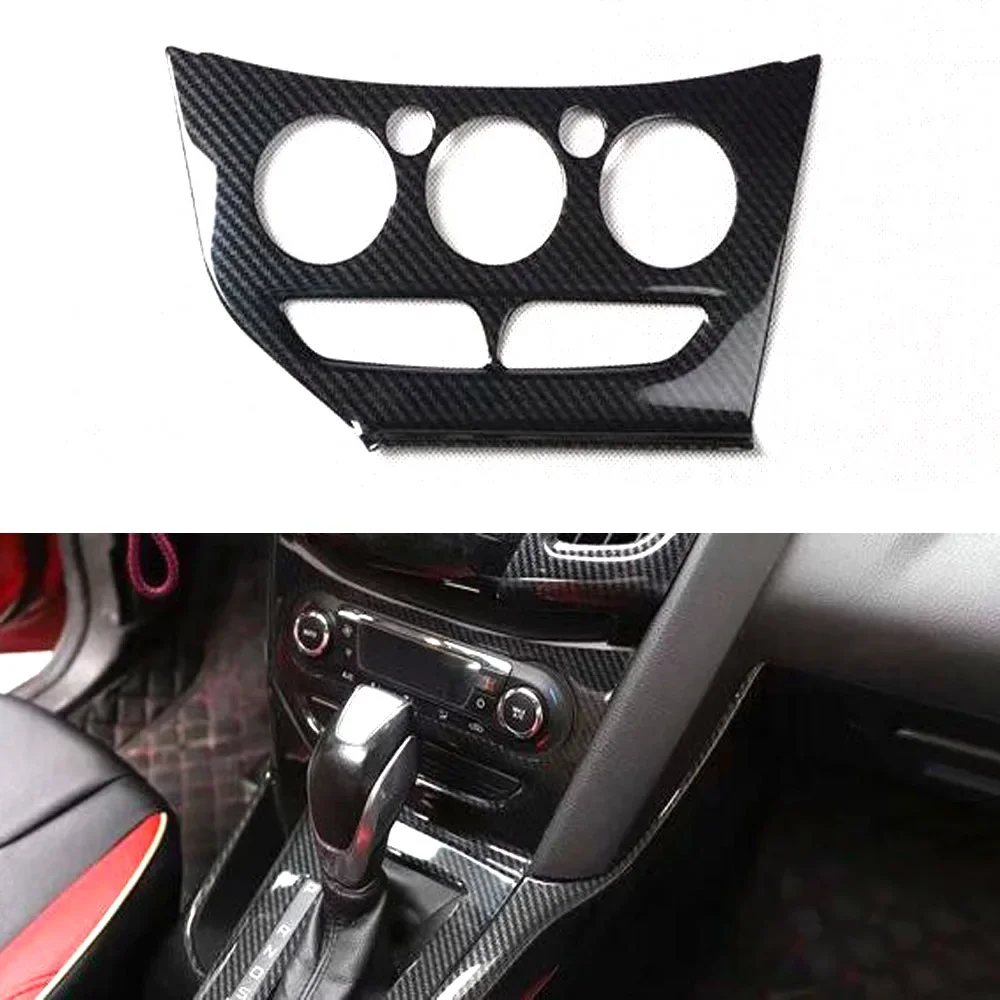 

For Ford Focus 2012 Car Air Conditioner Adjust Panel Cover Frame Trim Styling New ABS Moldings