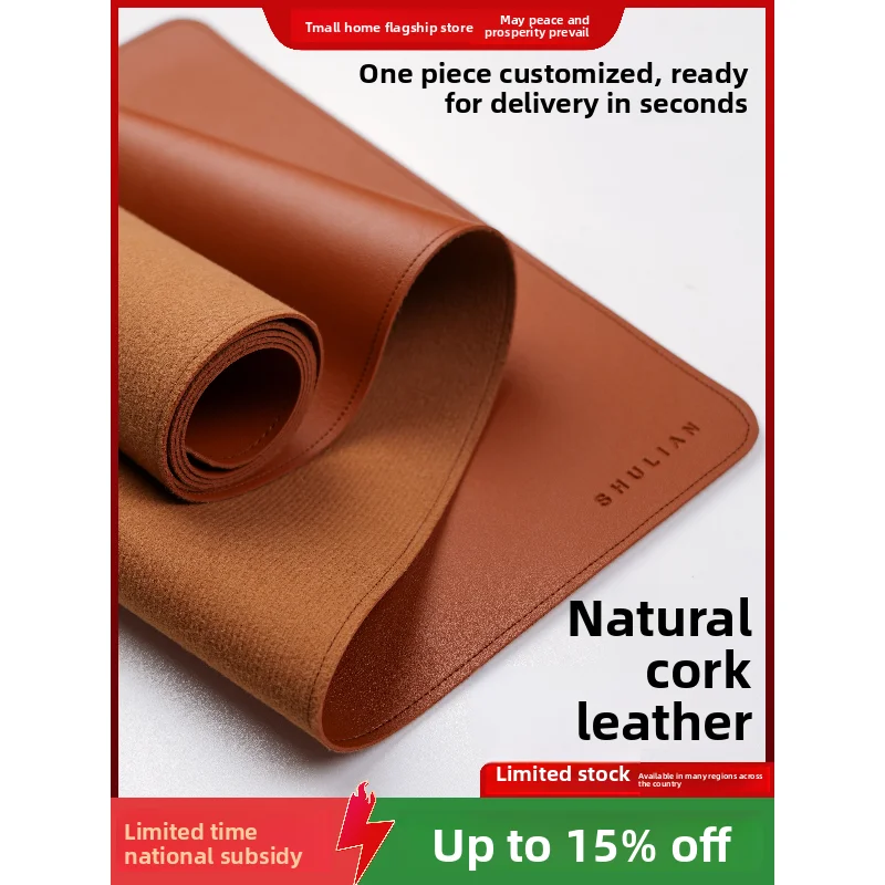Desk Pad Leather Large - Alas Mouse Gaming Super Mudah Digunakan,
