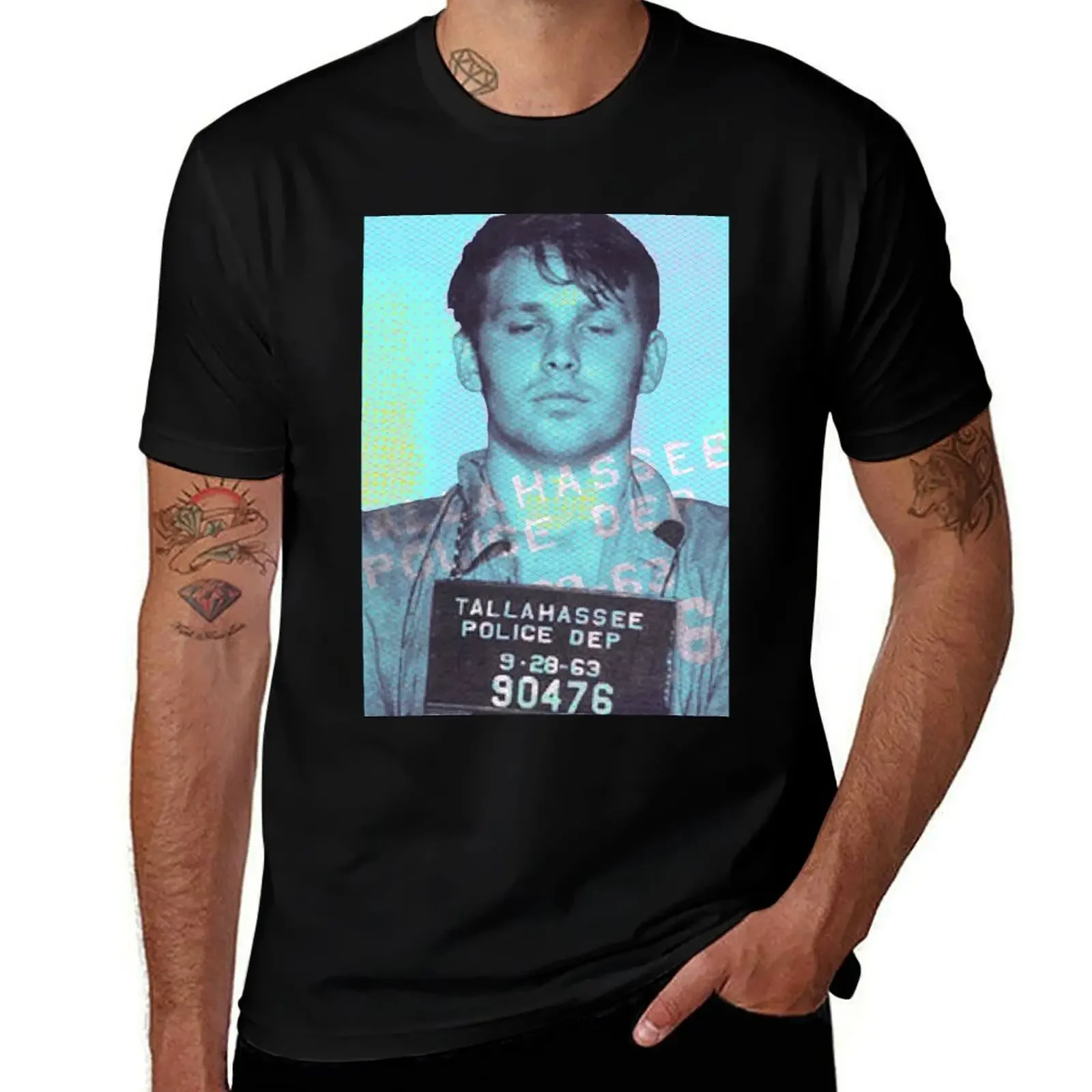 

Jim Morrison Mugshot by SABRE T-Shirt customs design your own sports fans rapper graphic tees mens t shirt graphic