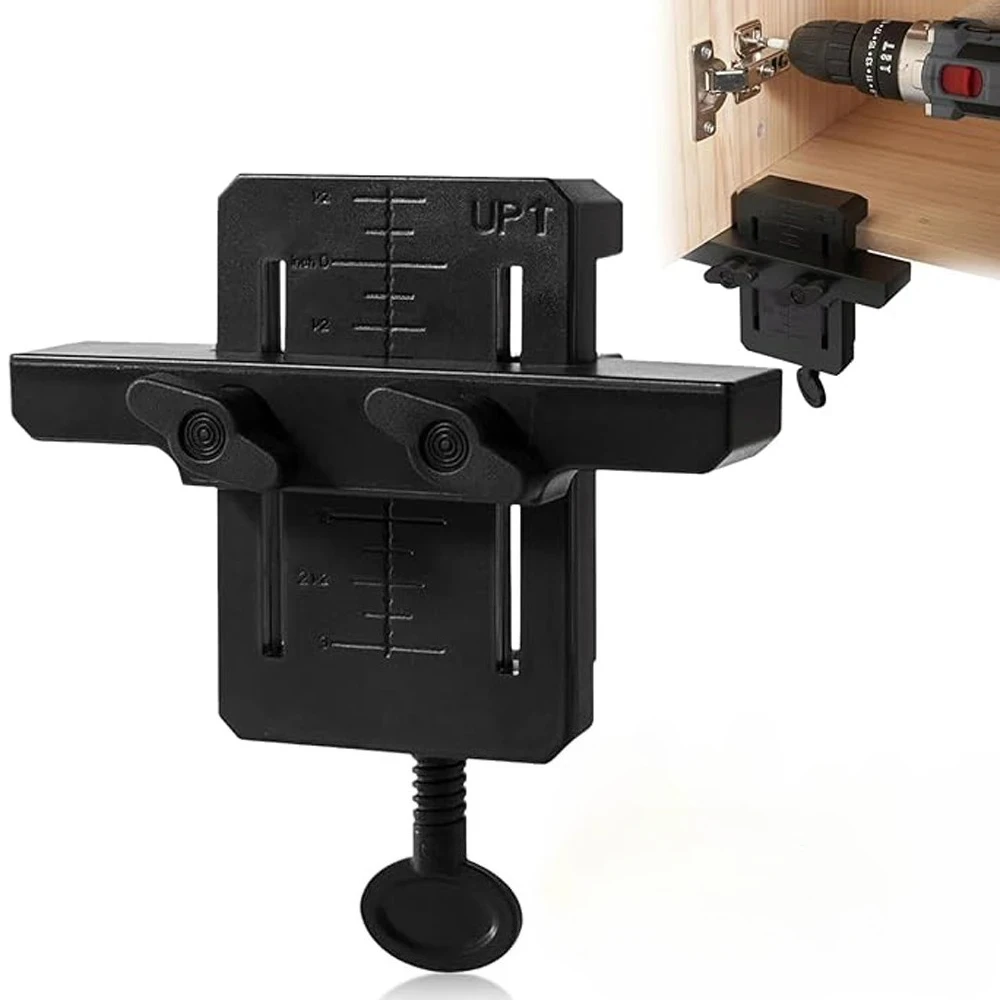 1-4Pcs Cabinet Door Mounting Jig Cabinets Frame Clamp Multi Functional Woodworking Cabinet Door Installation Locator Tools