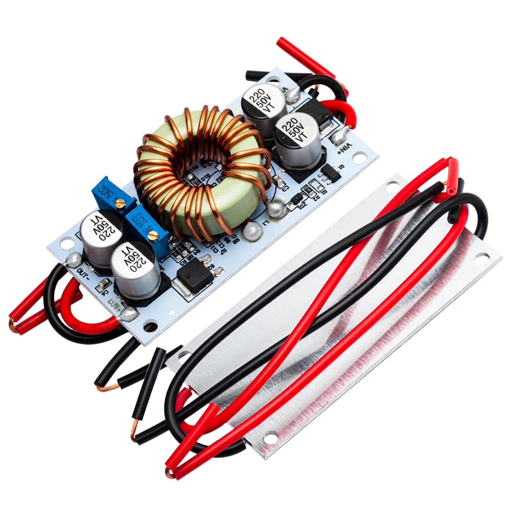 DC - DC Boost Converter: Módulo de fonte de alimentação móvel de corrente constante, 250W 10A para driver de LED - Módulo Step-Up não isolado