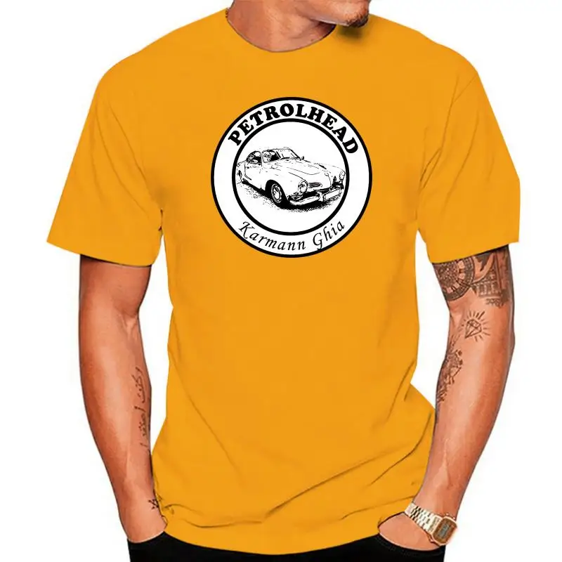 new men shirt Petrolhead Karmann Ghia Oldtimer Classic Car TShirt Tee