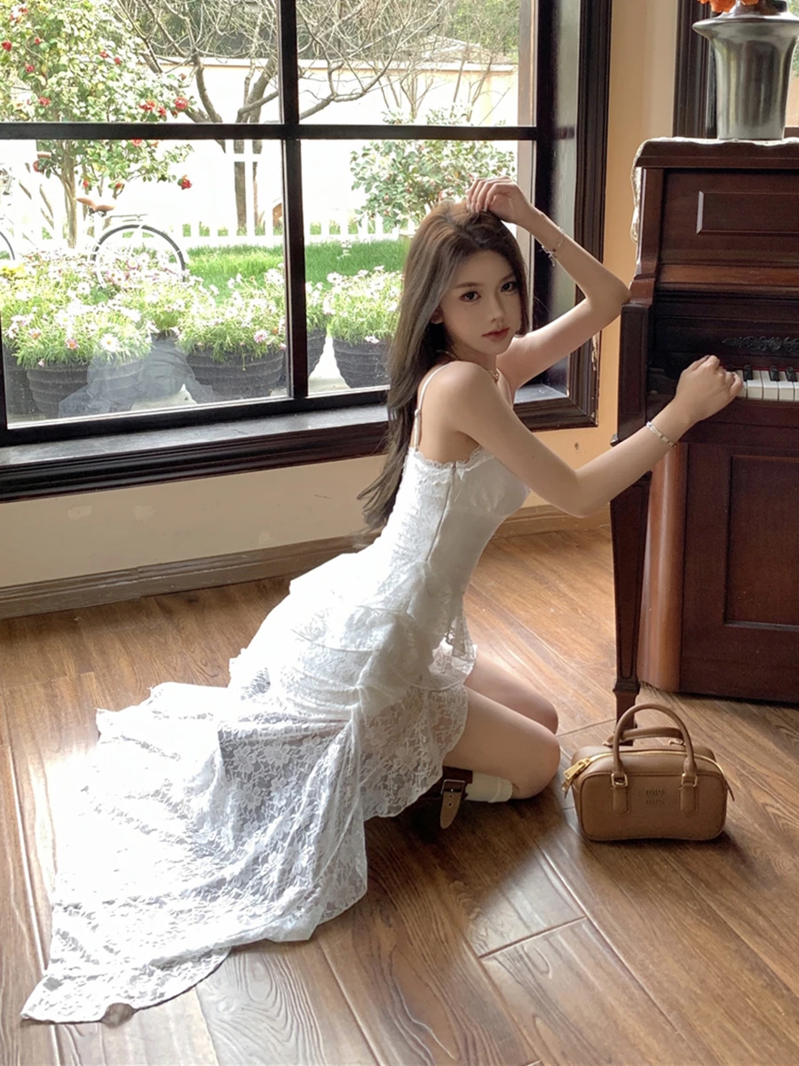 

Платья Женское платье трапециевидной формы со стразами, украшенное бальное платье Выпускной декор с жемчугом Пышное без бретелек Блестящее вечернее специальное сексуальное платье