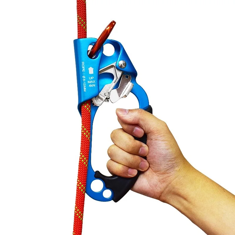 

Outdoor Rock Climbing Hand Ascender SRT Ascend Device Mountaineer Handle Ascender Left Hand Right Hand Rope Outdoor tools