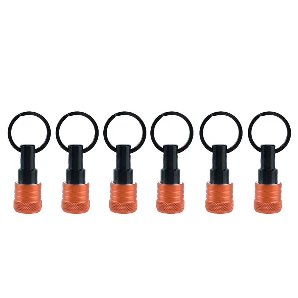 Ball-Bearing Detent Hexagonal Extension Rod 1 4 นิ้ว Shank Electric Driver อุปกรณ์เสริม Hand-Held Driver ใช้งานร่วมกับการออกแบบพวงกุญแจ