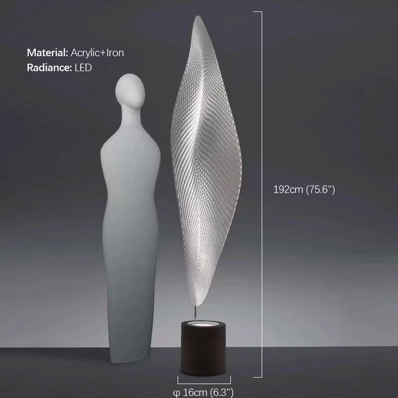 OUFULA Modern Floor Lamps Designer Creativity Living Rooms Bedrooms Hotels Villas Minimalist art Atmosphere Lighting Fixtures image 6