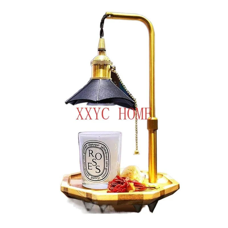 

Fragrance Lamp American Retro Tea Lamp Bedroom Bedside Decoration Decoration Holiday Romantic Gift