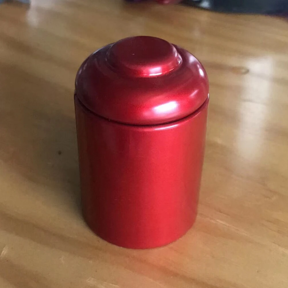 

5 Pcs Mini Tea Travel Container Can Portable Sealed Cans Small Pot Tinplate