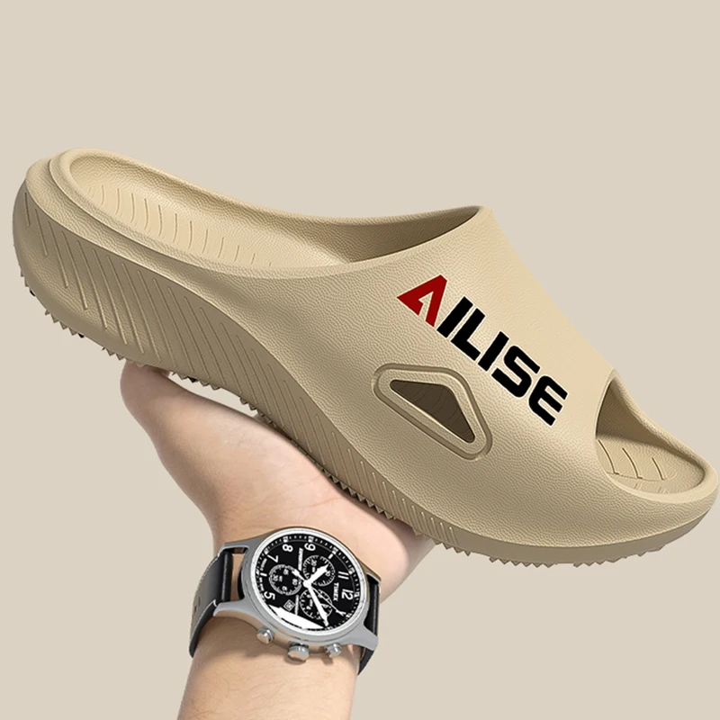 

MEOD Sport Thick Bottom Slippers Women Men Outdoor Anti-Slip Beach Sandals Woman Summer Plus Size Soft Bottom Home Slides 36-45