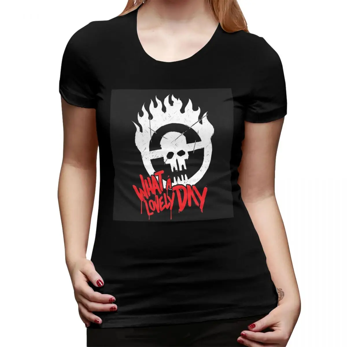 

Mad Max Fury Road T-Shirt for Women Crew Neck Streetwear T Shirts Women's Short Sleeve Summer Clothes Tops