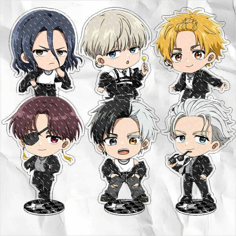 Аниме 8 см WIND BREAKER акриловый брелок Kawaii декор комнаты фигурка стенд модель настольное украшение подарок