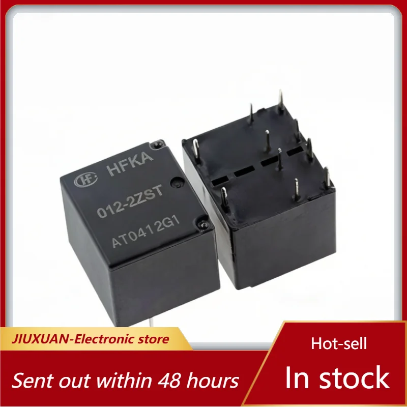 New 1pcs/lot HFKA 012-2ZST 12VDC 10 Pin Automotive Power Relay For Car Vehicle Electrical System