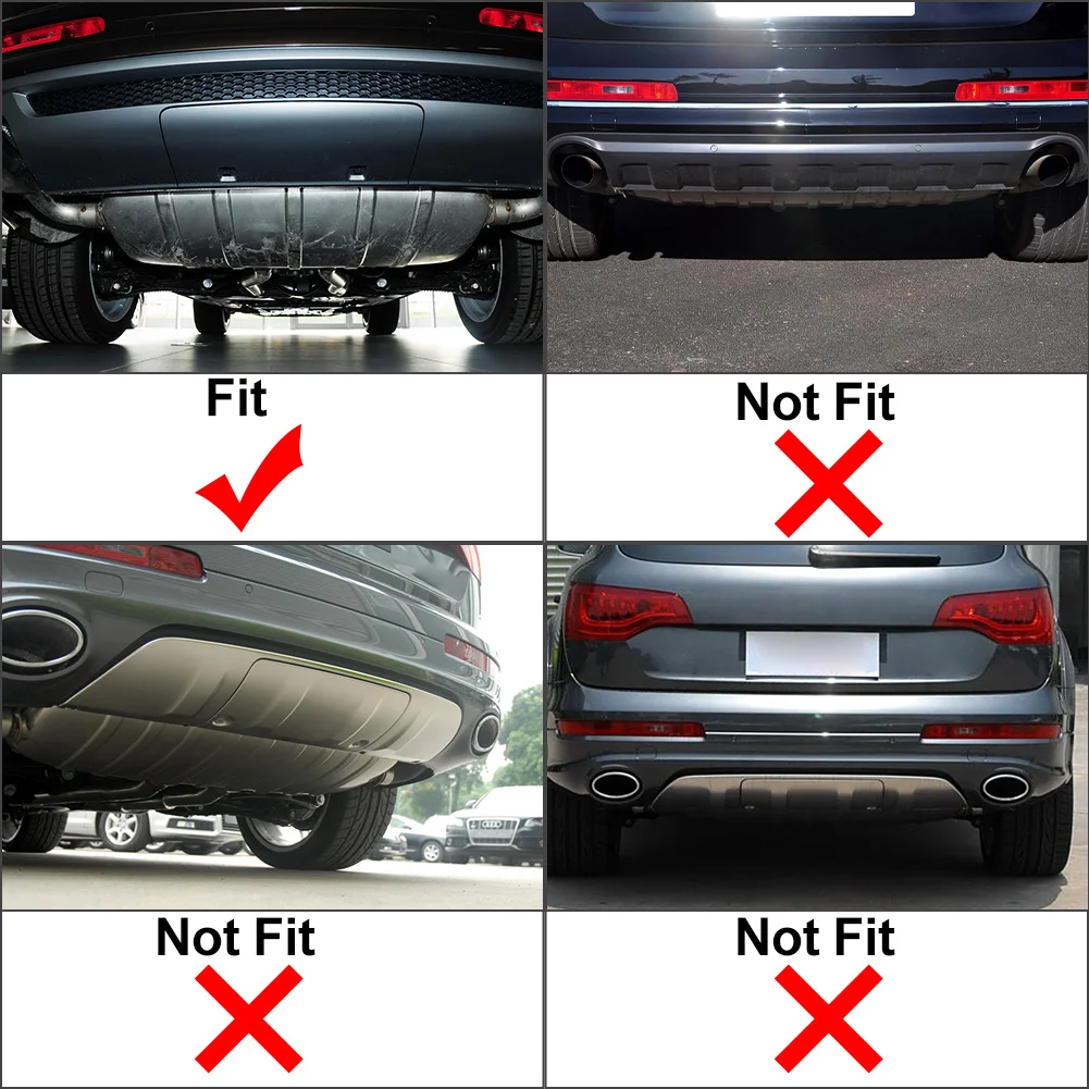Car Rear Bumper Tow Eye Hook Cover ABS Gray 4L0807819M For Audi Q7 Sport Model 2010 2011 2012 2013 2014 2015