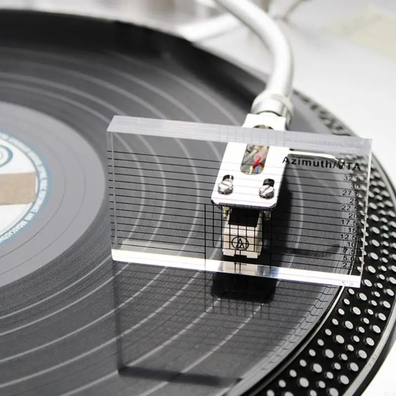 H7JF Player Misurazione Tonearma del misuratore VTA/Cartucce Strumento allineamento del sovrano azimutale