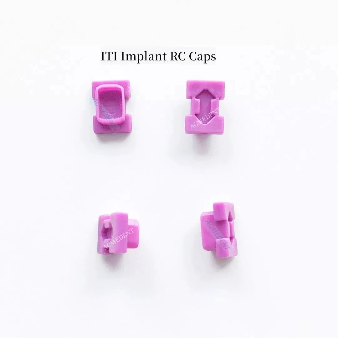 60Pcs Dental Caps Closed Tray RC Impression Coping Compatible with Straumann