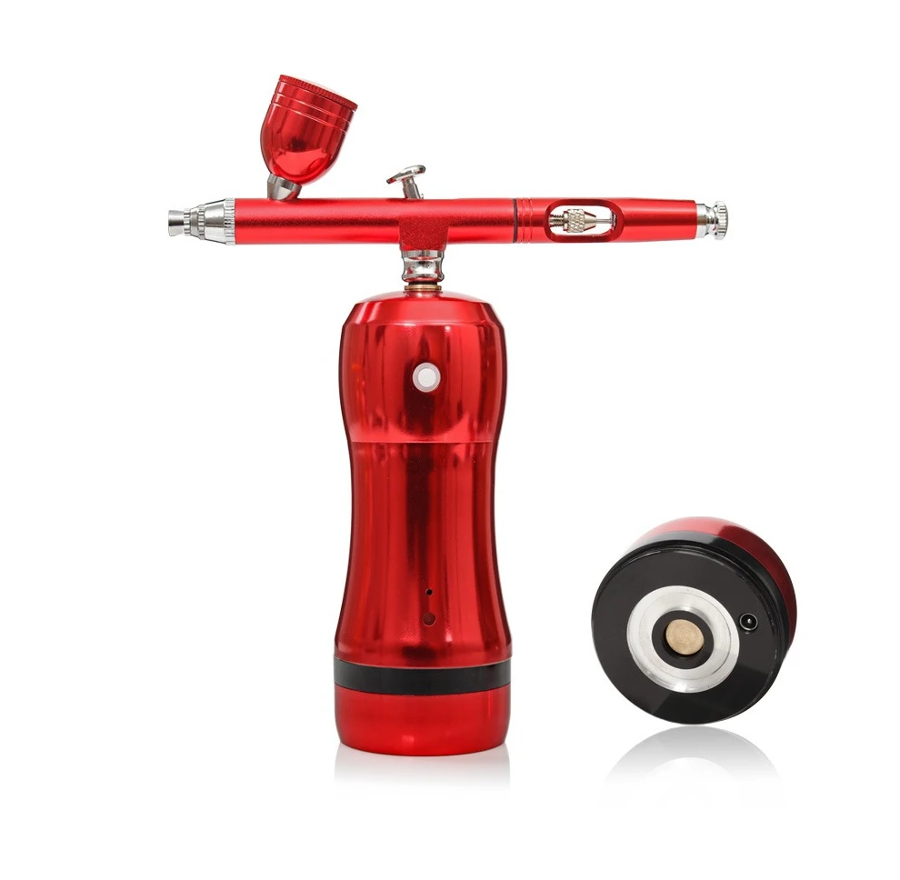 Hand held spray gun, paint nail model, coloring tool, spray oxygen injection instrument, spray pen, replaceable battery