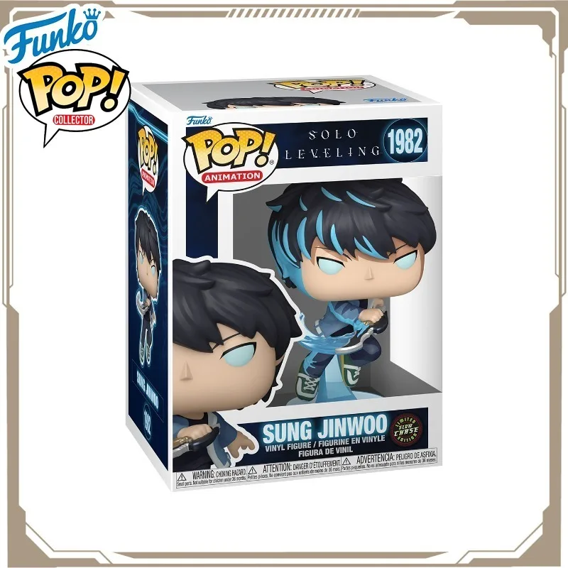 Funko Pop الأصلي سولو التسوية أنيمي الشكل سونغ جينوو ألعاب شخصيات الحركة للبنين بنات أطفال هدية تحصيل الحلي #3