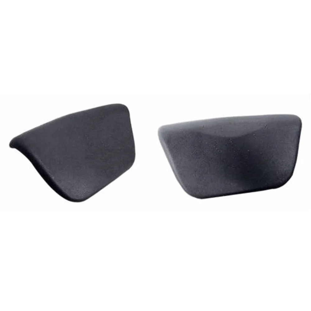 1pc PU Spa Bath Pillow Bathtub Headrest Waterproof Bath Cushion BLACK Bathtub Pillow For Neck Head Support 265*150*60mm