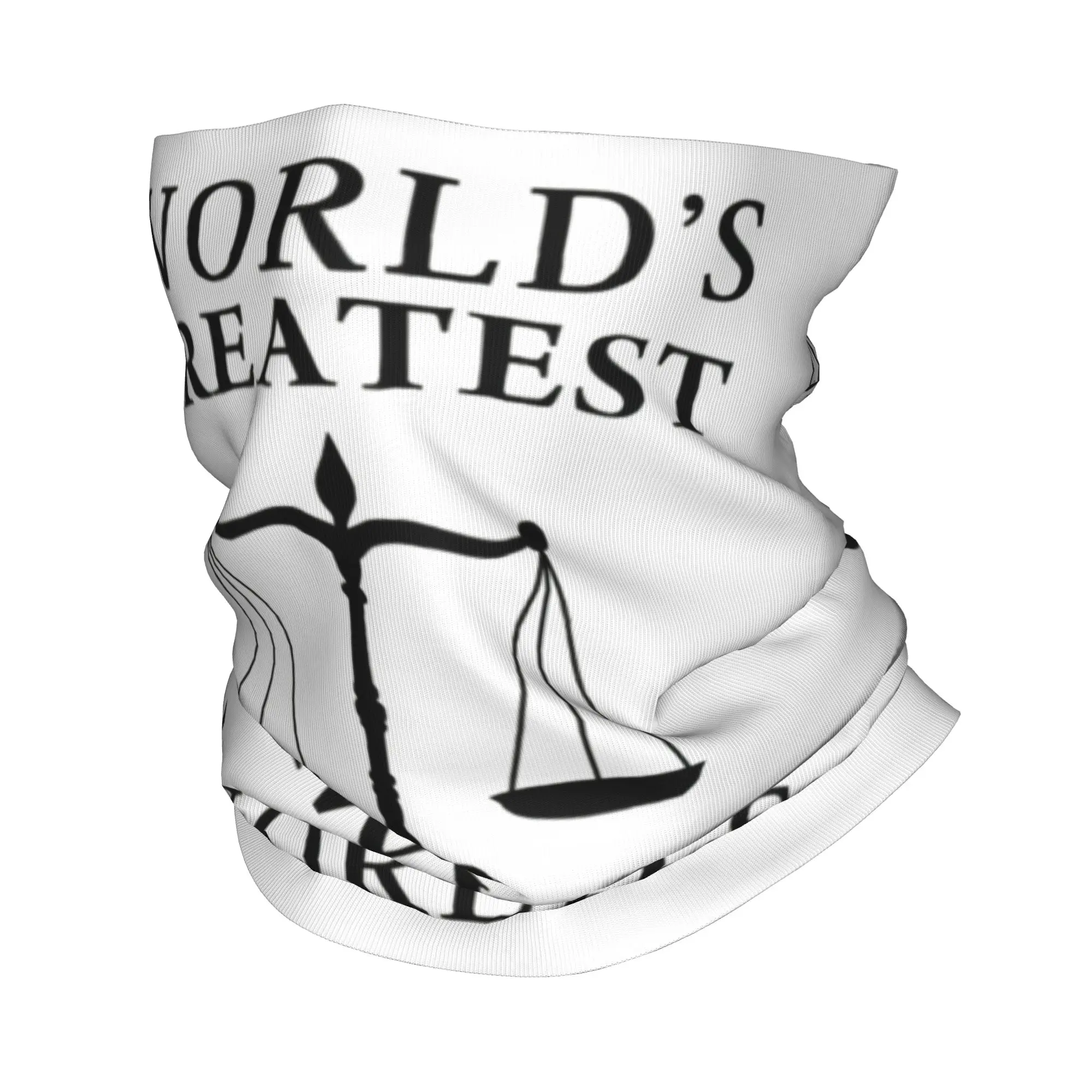 Better Call Saul Worlds Greatest Lawyer Bandana Cache-cou d'hiver pour femme, coupe-vent, écharpe pour la randonnée, cache-cou, bandeau