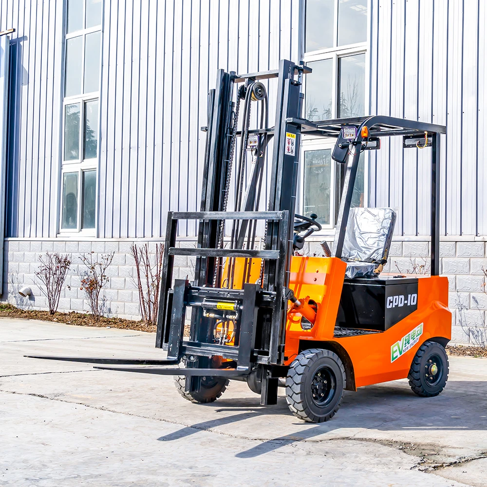 Mini Electric Forklift Truck 1-ton 1.5ton Electric Forklift 1500kg Capacity 4 Wheel Electric Forklift Stacker