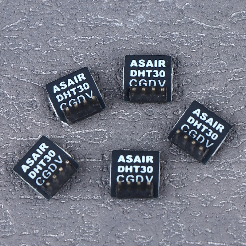 DHT30 I²C Temperature & Humidity Sensor - Industrial Grade Precision Module for Indoor Monitoring, 1 or 5Pcs