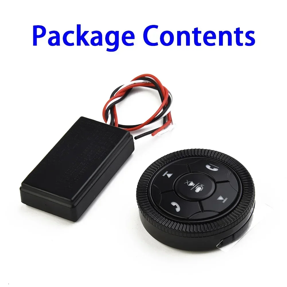 Car Steering Wheel Key Volume Remote Control Versatile Car Steering Wheel GPS Wireless Intelligent Button Volume Remote Control