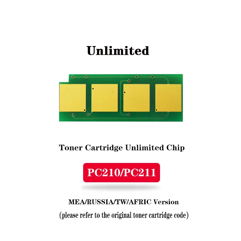 Cartucho de tóner PA210/PB-211/PE-216/PC-216/PG-217, Chip ilimitado para Pantum P2200/P2500/M6500/M2506/M6607/M6552/M2506