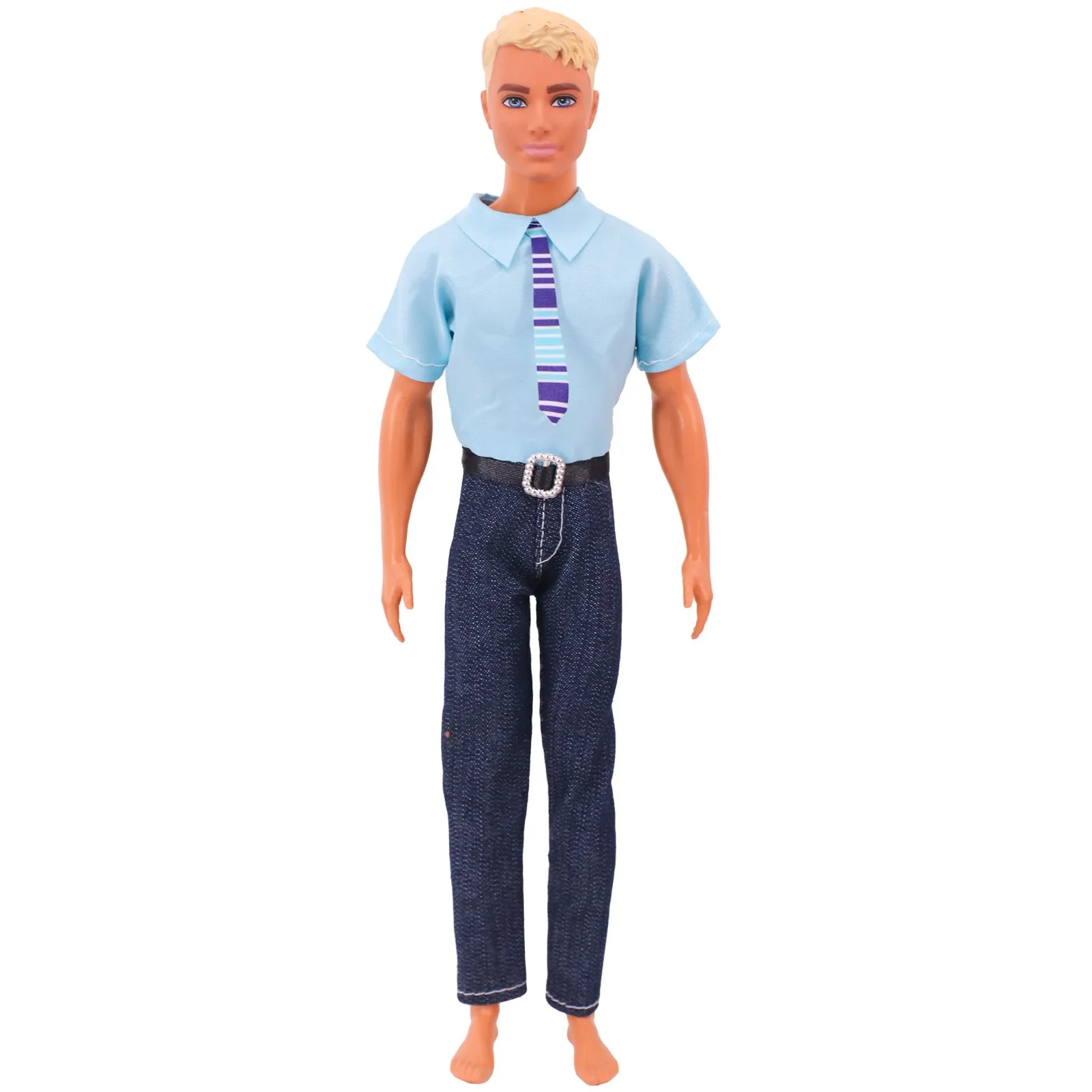 Ken Doll Clothes Doll Daily Wear Casual Suit Shirt+Pants Wedding Party Suit Man Male Doll Clothes For 30cm Ken Doll Accessories