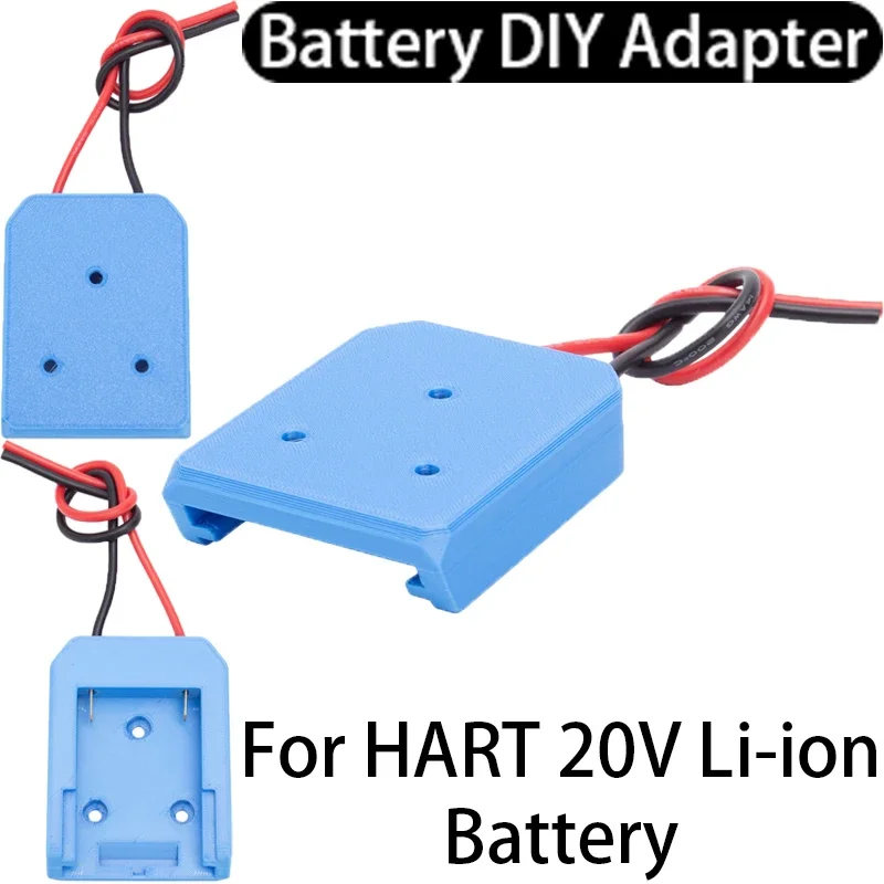 

Battery DIY Adapter For HART 18V Lithium Battery 14AWG Wires for Rc Car Power Tool Accessories