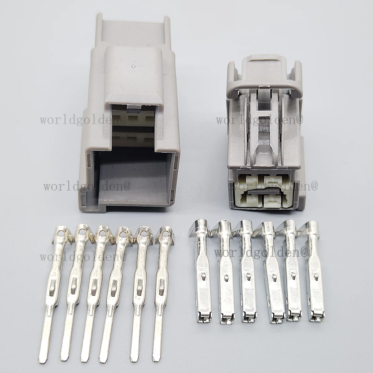 6Pin Male Female Plug Kit car connector 7282‑6454‑40 7283‑6454‑40 for Universal Vehicles Interior Sensor Harness Fix