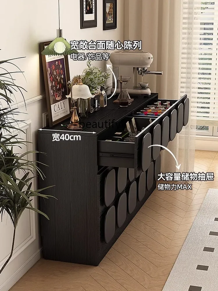 

American Retro Bedside Clothes Closet Bedroom Bedside Locker Home Antique Storage Cabinet