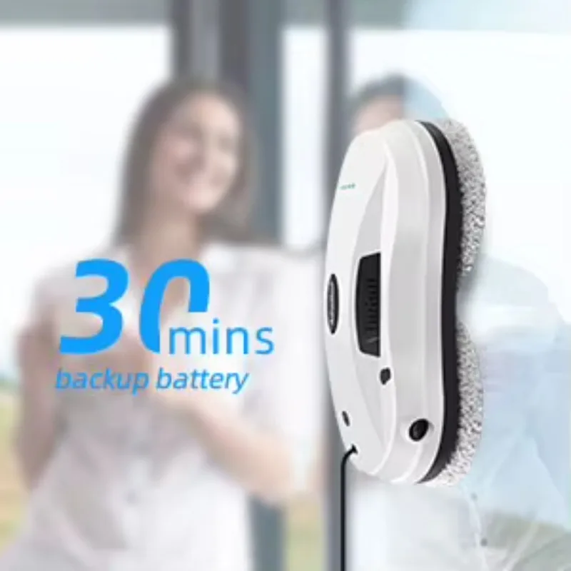 Airo Alfabot X7 Window Washer 2600pa Suction Power Automatic Window Cleaner  CE ROHS FCC Smart Robot Cleaning windows
